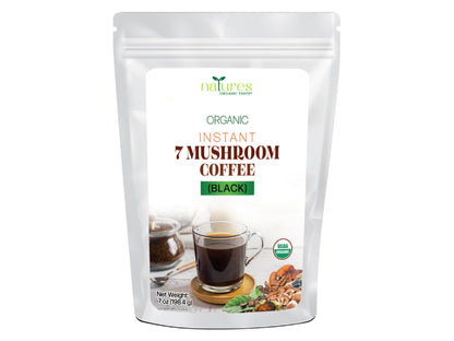 Organic Instant 7 Mushroom Coffee (Black)
